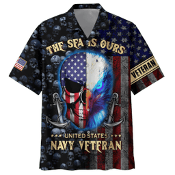 Eagle US Navy Veteran 3D All Over Printed Unisex Shirts MH02082201 - NA