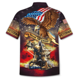 Honor The Fallen - Eagle U.S Veteran Unisex Shirts MH09082201 - VET