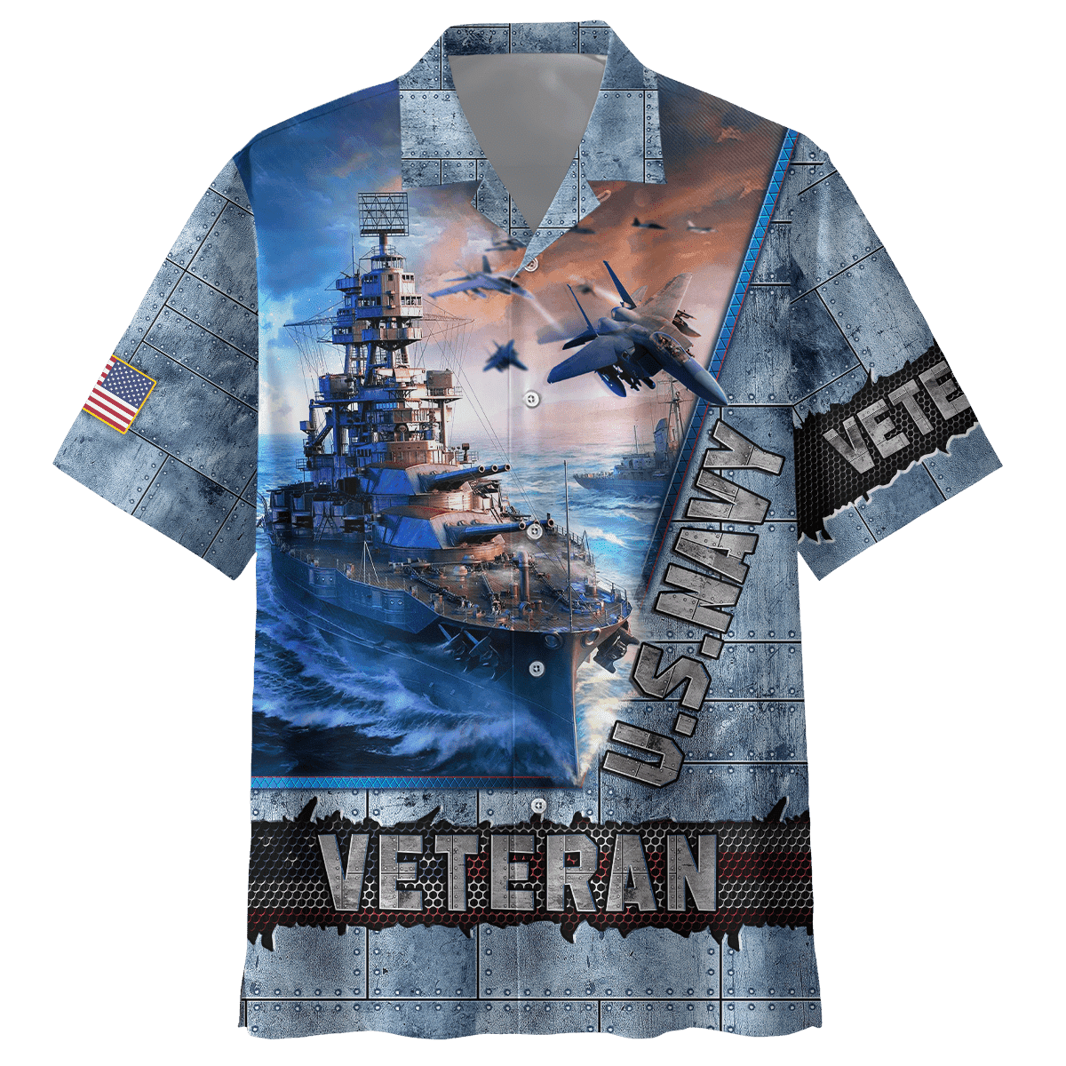 Eagle US Navy 3D All Over Printed Unisex Shirts MH27072202 - NA