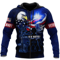 Eagle US Navy 3D All Over Printed Unisex Shirts MH28072202 - NA
