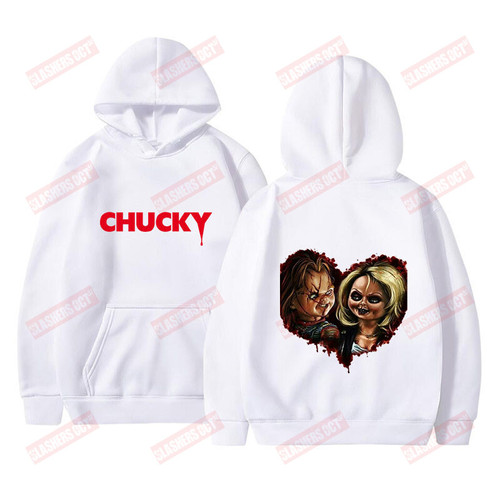 Horror Movie Child's Play Chucky Harajuku Printed Hoodies Cool Logo Casual Pullover Streetwear Fashion Long Sleeve Sweatshirt