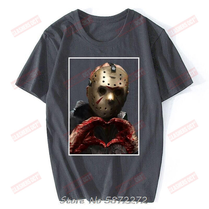 Jason Voorhees Valentine T-Shirt