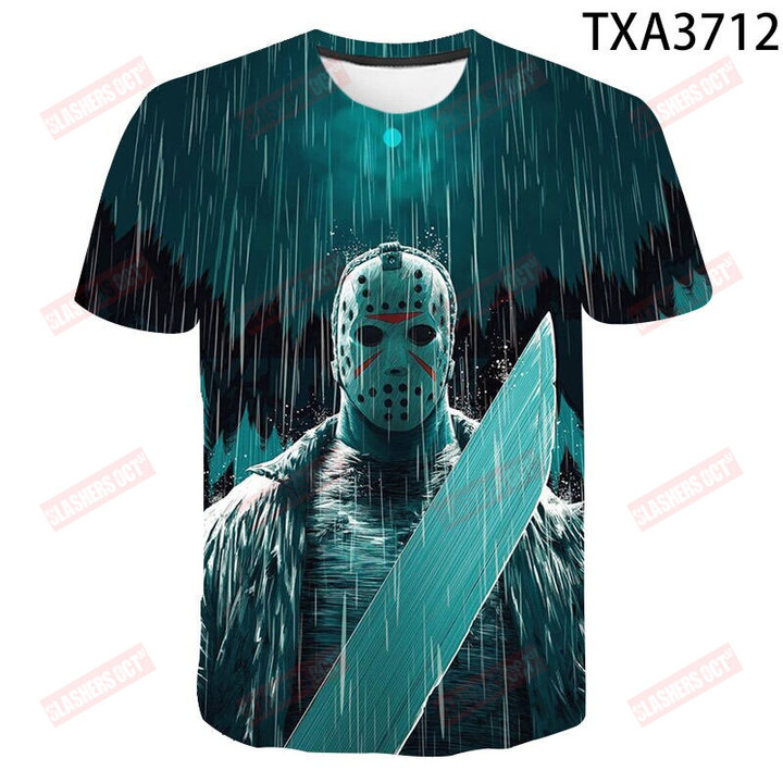 Friday The 13th 3D T shirt