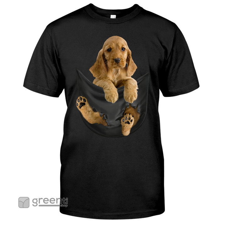 CLOOCL Black Cotton T-Shirt Fashion Dachshund 3D Printed Pocket TShirt Men Women Casual TShirt Hip Hop Tops Funny Cotton Tees