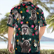Raccoon Hawaii shirt