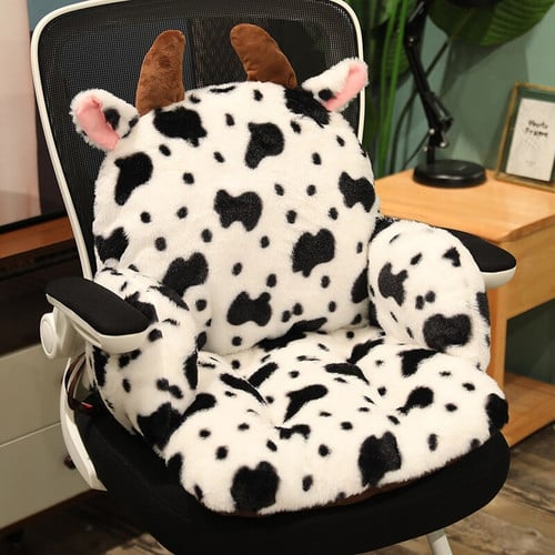 Cow Pillow Animal Seat Cushion