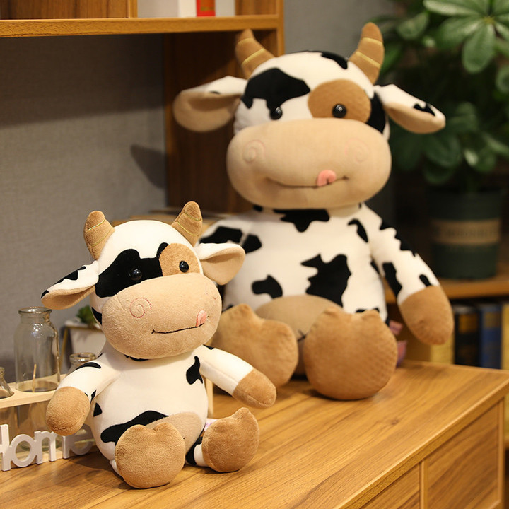 Cute Plush Cow Stuffed Toy