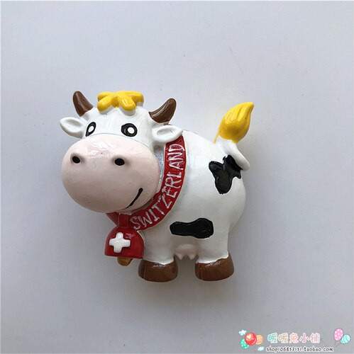 Magnetic Sticker Cow