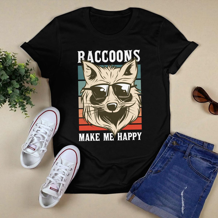 Raccoon Makes Me Happy New