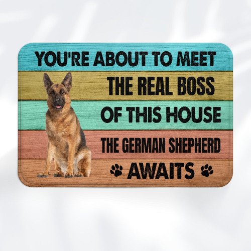 German Shepherd Premium Doormat