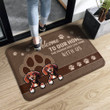 Dachshund Premium Door Mat