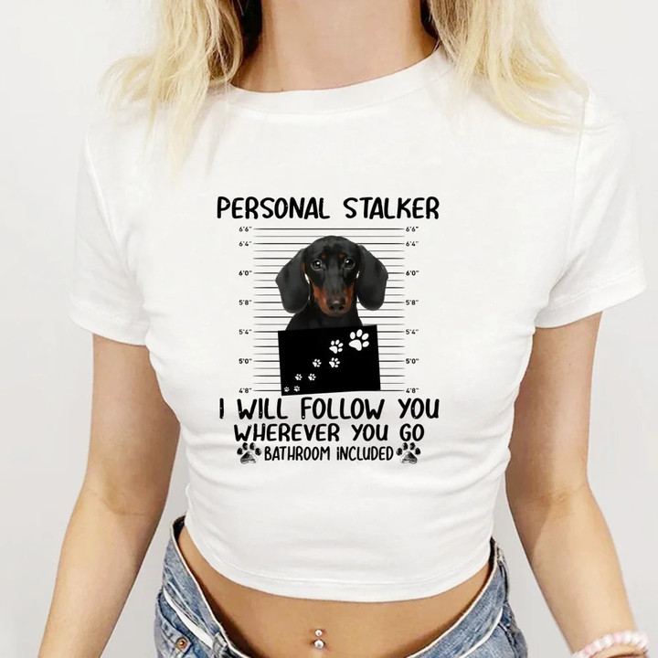 Dachshund Teckel Crop Top