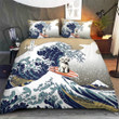 Maltese Japanese Wave Bedding Set