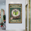 Hedgehog Knows Things Poster