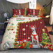 Whippet Love Christmas Bedding Set