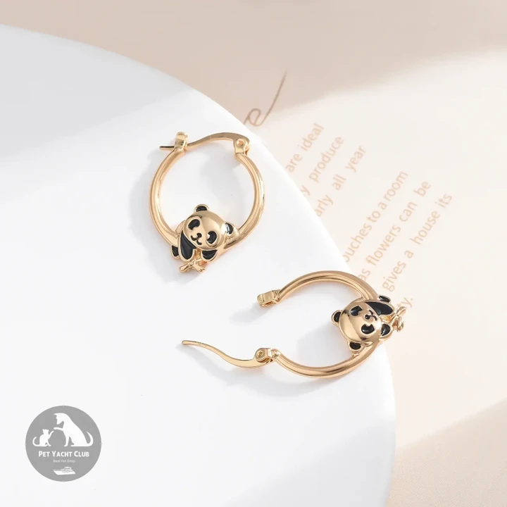 New Panda Stud Earrings