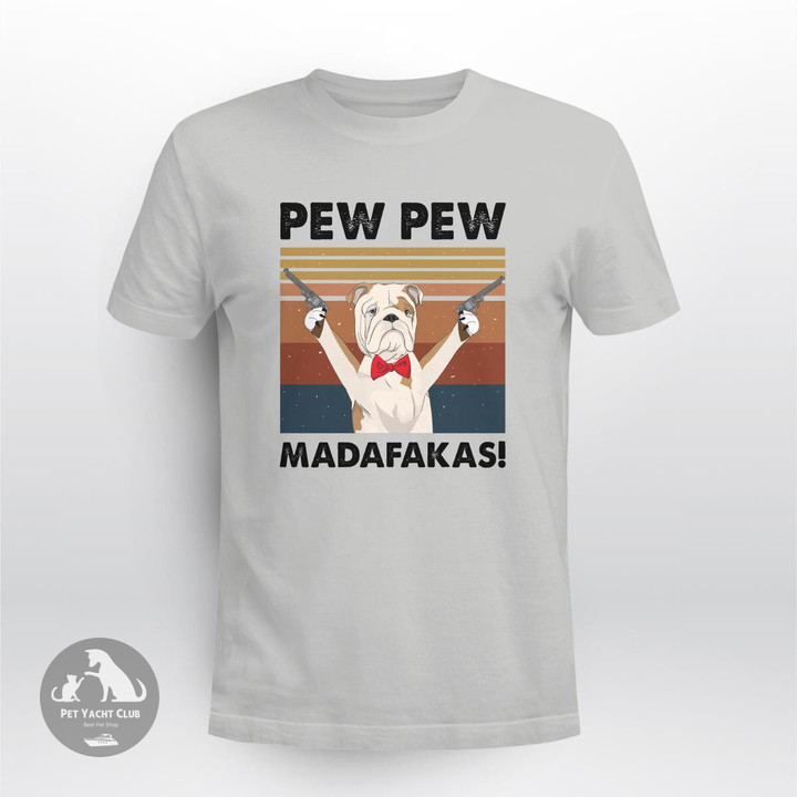English Bulldog Pew Pew