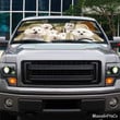 Bichon Frise Car Sun Shade, Bichon Frise Windshield, Dogs Family Sunshade, Welsh Terrier Car Accessories, Bichon Frise Lovers Gi