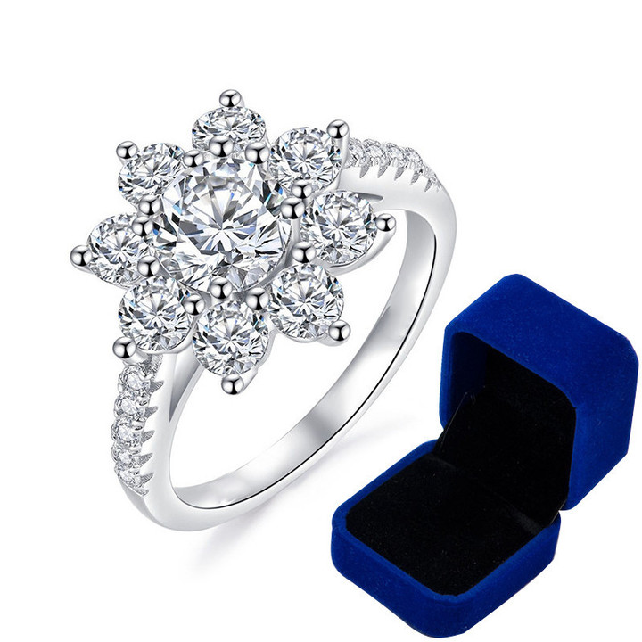 Get engagement ring of your dreams with real Moissanite!
