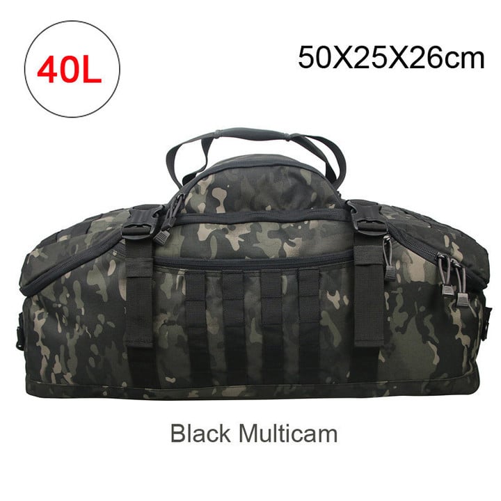 New Military Waterproof Camping Backpack with Molle Systems that's Perfect for Sports, Travel, GYM and other activities