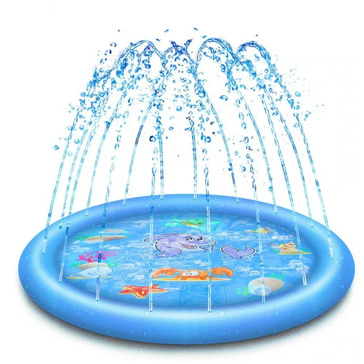 Summer Fun for Dogs: Cool Down with our Pet Sprinkler Pad Play Cooling Mat Swimming Pool