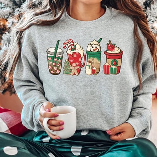 Bubble Tea Christmas Sweater