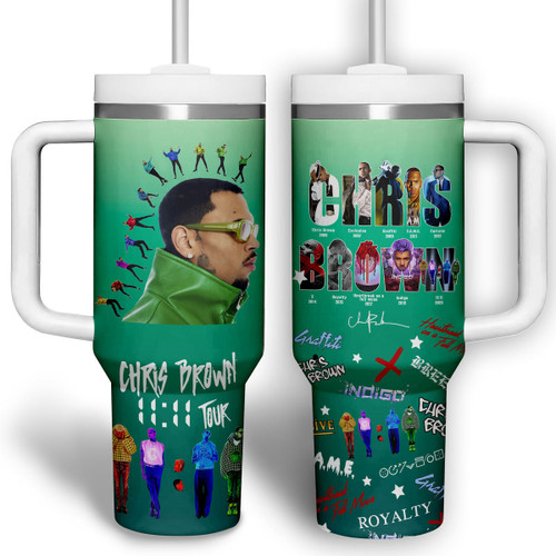 CHRB 40oz Tumbler With Handle LA