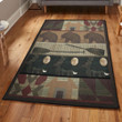 Large Lodge Cabin Area Rectangle Rugs Carpet Living Room Bedroom
