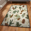 Pinecone Area Rectangle Rugs Carpet Living Room Bedroom