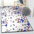 Monarch Carpets Butterfly Area Rectangle Rugs Carpet Living Room Bedroom