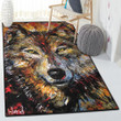 Werewolves Of London Bedroom Rugs Wolf Area Rectangle Rugs Carpet Living Room Bedroom