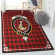 Scotland Lover Wallace Clan Badge Tartan Area Rectangle Rugs Carpet Living Room Bedroom