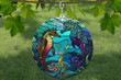 Seahorse Wind Spinner For Yard And Garden Watercolor, Outdoor Garden Yard Decoration, Garden Decor, Chime Art Gift