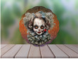 Halloween Spooky Girl Clown Wind Spinner For Yard And Garden, Outdoor Garden Yard Decoration, Garden Decor, Chime Art Gift