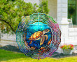 3D Animal Sea Turtle Wind Spinner For Yard And Garden, Outdoor Garden Yard Decoration, Garden Decor, Chime Art Gift