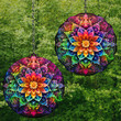Mandala Wind Spinner For Yard And Garden, Outdoor Garden Yard Decoration, Garden Decor, Chime Art Gift