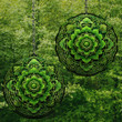 Green Wind Spinner For Yard And Garden, Outdoor Garden Yard Decoration, Garden Decor, Chime Art Gift