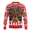 Chicago Blackhawks Tree Ball Christmas Red Ugly Sweater