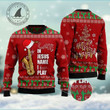 Saxophone In Jesus Name I Play Ugly Christmas Sweater For Men Women