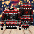 Satanic Tribal Red  Ugly Christmas Sweater For Men Women