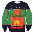 Jingle Bells Christmas Ugly Christmas Sweater For Men Women