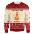 Cat Christmas And Meditate Ugly Christmas Sweater For Men Women