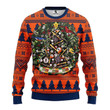 Detroit Tigers Tree Christmas Ugly Sweater
