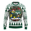 New York Jets Minion Christmas Ugly Sweater