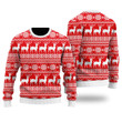 Deermas Christmas Is Lit  Ugly Christmas Sweater For Men Women