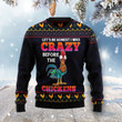 Lets Be Honest I Was Crazy Before The Chickens Ugly Christmas Sweater For Men Women