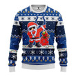 Indianapolis Colts Dabbing Santa Claus Christmas Ugly Sweater