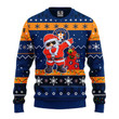 Houston Astros Dabbing Santa Claus Christmas Ugly Sweater