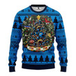 San Diego Chargers Tree Ball Christmas Ugly Sweater