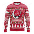 Alabama Crimson Tide Grateful Dead Ugly Christmas Fleece Sweater